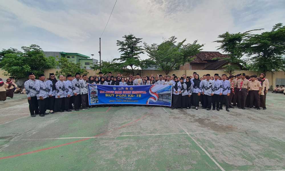 Upacara Peringatan HUT PGRI ke-78 dan Hari Guru Nasional Tahun 2023