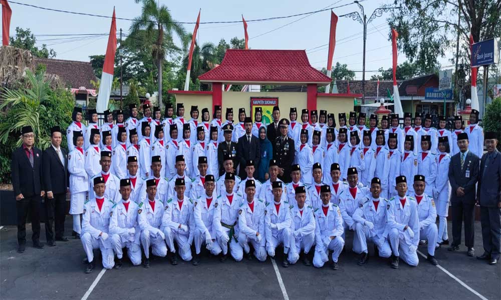 PELANTIKAN PASKIBRA KEC. BENDOSARI TAHUN 2023