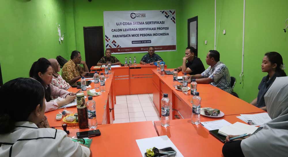 CLSP PMPI Gelar Uji Coba Sertifikasi Bersama Seluruh Asesor Kompetensi di Semarang