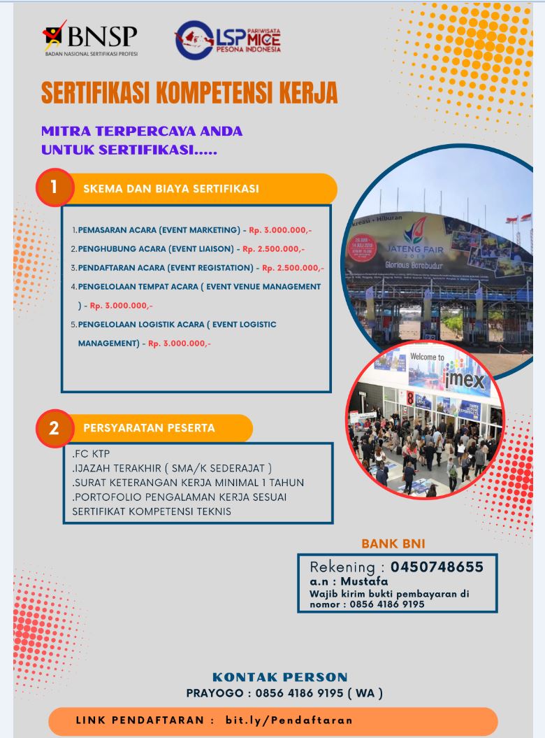 Sertifikasi MICE 2025 Kota Surakarta